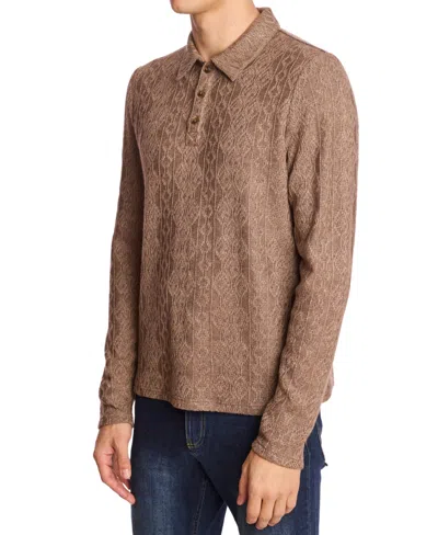 Paisley & Gray Polo Shirt In Brown