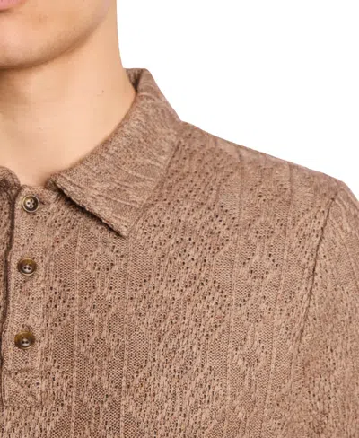 Paisley & Gray Polo Shirt In Brown