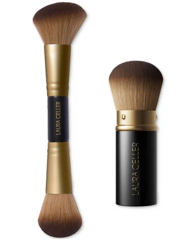 Laura Geller Beauty 2-pc. Face It All Face Brush Set In Brown