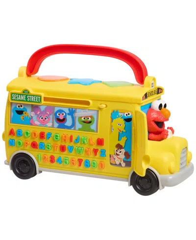 Sesame Street Elmo's Learn And Go School Bus In Yellow