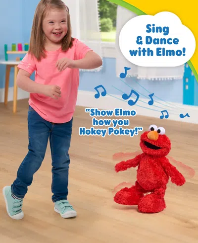 Sesame Street Hokey Pokey Elmo Toy In Red