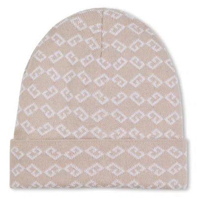 Givenchy Logo-embroidered Beanie Hat In Neutral