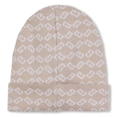 Givenchy Logo-embroidered Beanie Hat In Neutral