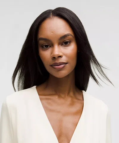 Lululemon Lightweight Softstreme Wrap-front Top In Neutral