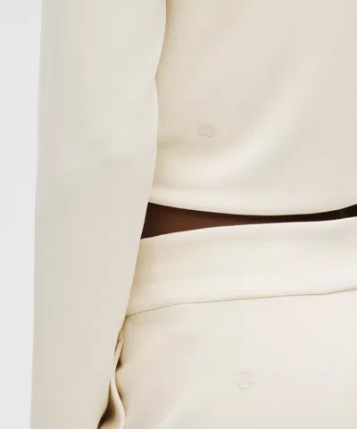 Lululemon Lightweight Softstreme Wrap-front Top In Neutral