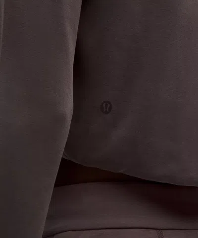 Lululemon Lightweight Softstreme Wrap-front Top In Purple