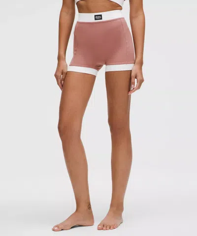 Lululemon Ribbed Nulu High-rise Short 3.5" In Multi