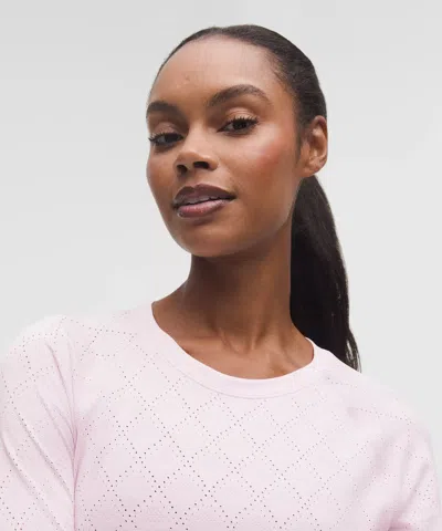 Lululemon Swiftly Tech Long-sleeve Shirt 2.0 In Pink
