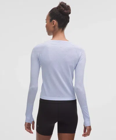 Lululemon Swiftly Tech Long-sleeve Shirt 2.0 In Blue