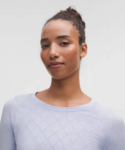 Lululemon Swiftly Tech Long-sleeve Shirt 2.0 In Blue