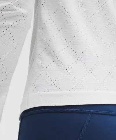 Lululemon Swiftly Tech Long-sleeve Shirt 2.0 In White