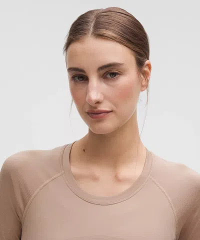Lululemon Swiftly Tech Long-sleeve Shirt 2.0 In Neutral