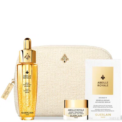 Guerlain Limited Edition Abeille Royale Anti-aging Youth Watery Oil Serum Set In No Color