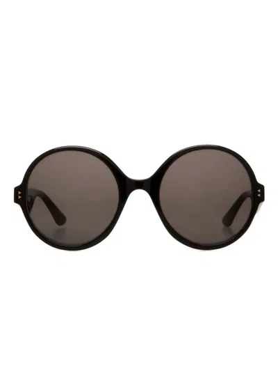 Bally Round Ursula Sunglasses In Black