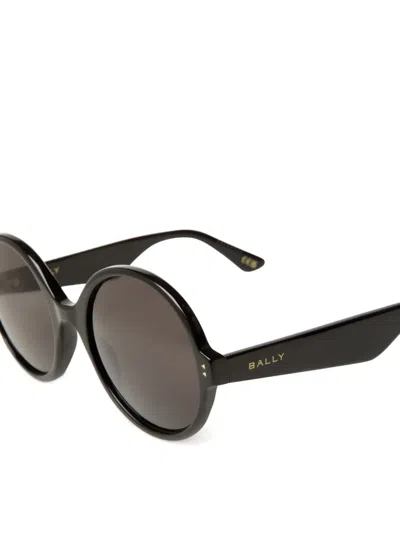 Bally Round Ursula Sunglasses In Black