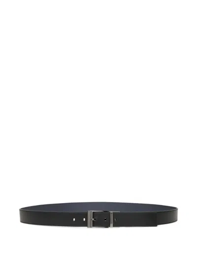 Bally 35mm Reversible Adjustable Belt In Blue