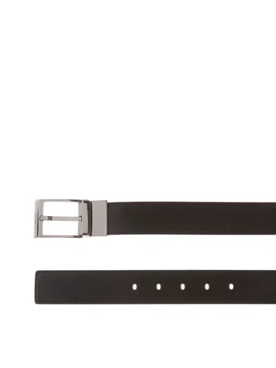 Bally 35mm Reversible Adjustable Belt In Blue