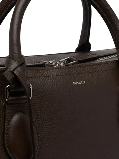 Bally Capitol Briefcase In Brown
