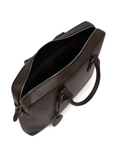 Bally Capitol Briefcase In Brown