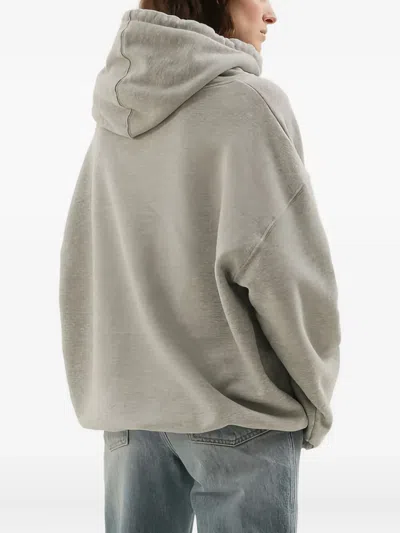 1989 Studio Boss Black Leather Derrek Lace-up Shoes In Gray