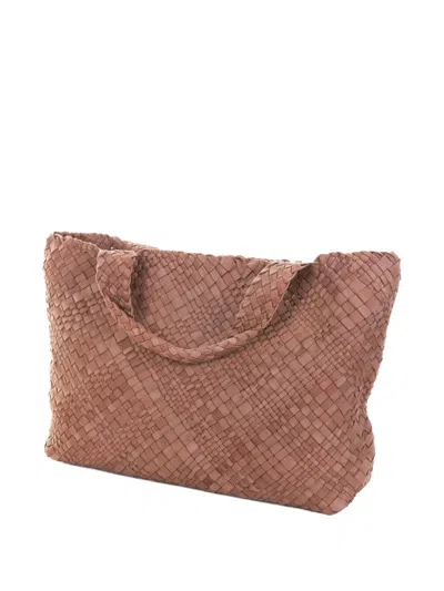 Visonà Esmeralda Tote Bag In Brown