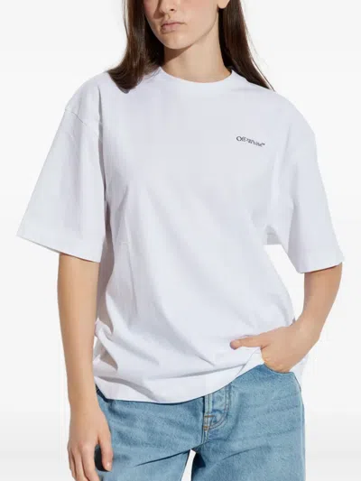 Off-white Skate Arrow Short Sleeve Graphic T-shirt In White