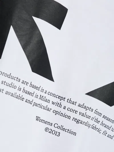 Off-white Skate Arrow Short Sleeve Graphic T-shirt In White