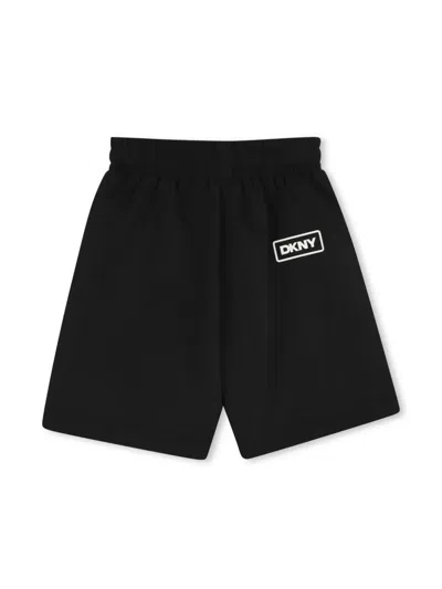BOY SWIMMING SHORTS : DKNY : BLACK :