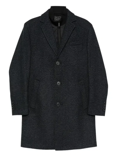 Karl Lagerfeld Single-breasted Coat In Blue