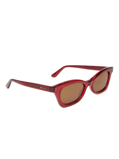 Bally Sue Cat-eye Sunglasses In Red