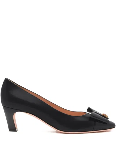Bally 55mm B-bow Leather Pumps In Black