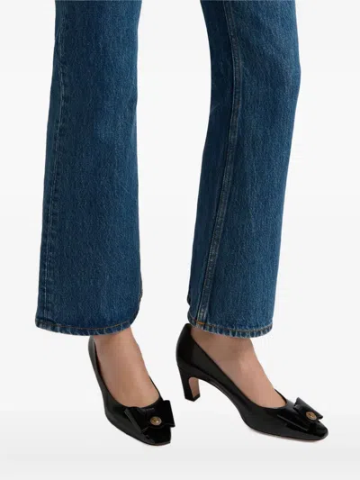 Bally 55mm B-bow Leather Pumps In Black