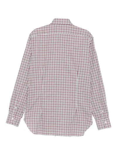 Barba Napoli Checked Shirt In Multi