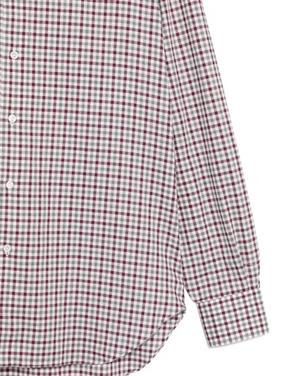 Barba Napoli Checked Shirt In Multi