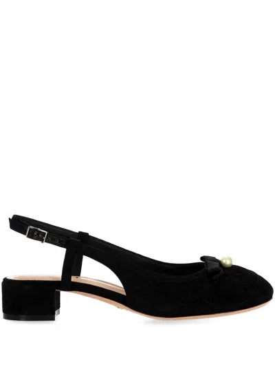 Dior Ballet Slingback Pump In Black