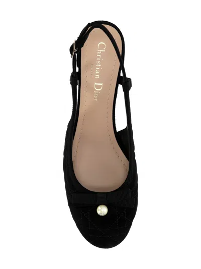 Dior Ballet Slingback Pump In Black