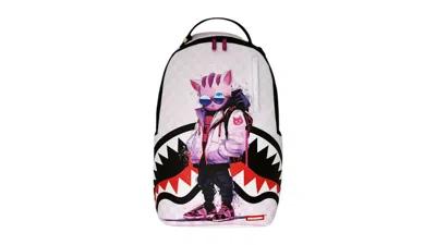 Pre-owned Sprayground Kitty Cash Dropout Dreamer Backpack In Multi