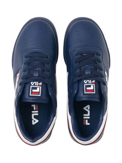Fila Original Fitness "navy/white/red" Sneakers In Blue