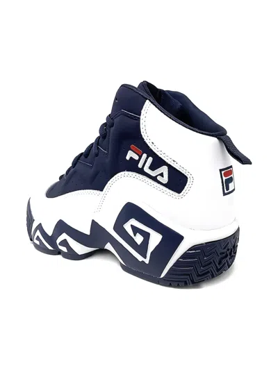 Fila Mb "white/navy/red" Sneakers In Multi