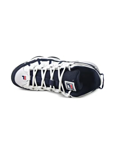 Fila Stackhouse Spaghetti "white/navy/red" Sneakers In Multi