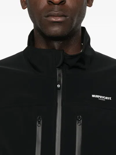 Murphy & Nye Zip-up Lightweight Jacket In Blue