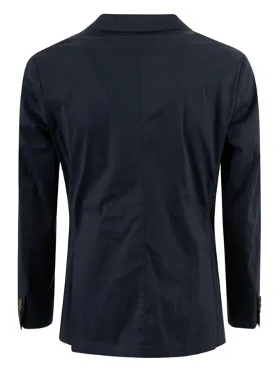 Tombolini Two-button Patch-pocket Suit In Blue