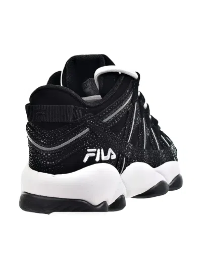 Fila Stackhouse Spaghetti "black/white/black" Sneakers In Black