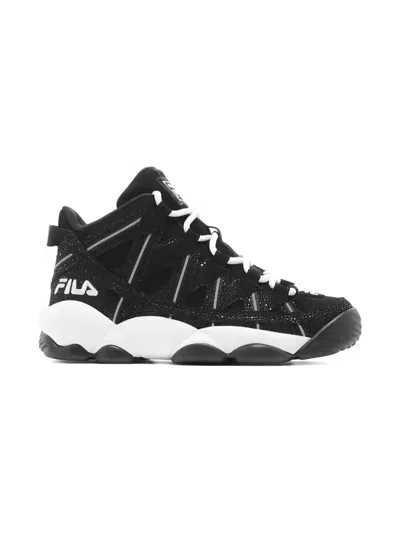 Fila Stackhouse Spaghetti "black/white/black" Sneakers In Black