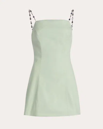 Azeeza Kiara Mini Dress Cool Mint In Green