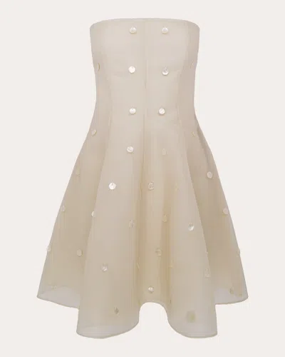 Azeeza Women's Sable Pearl-embellished Mini Dress In Multi