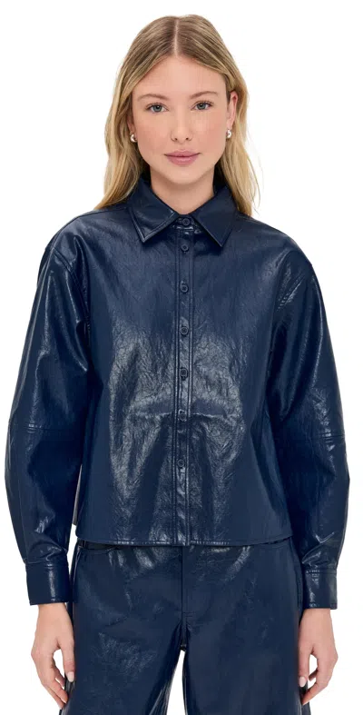 Hunter Vail Jacket Dark Navy In Blue