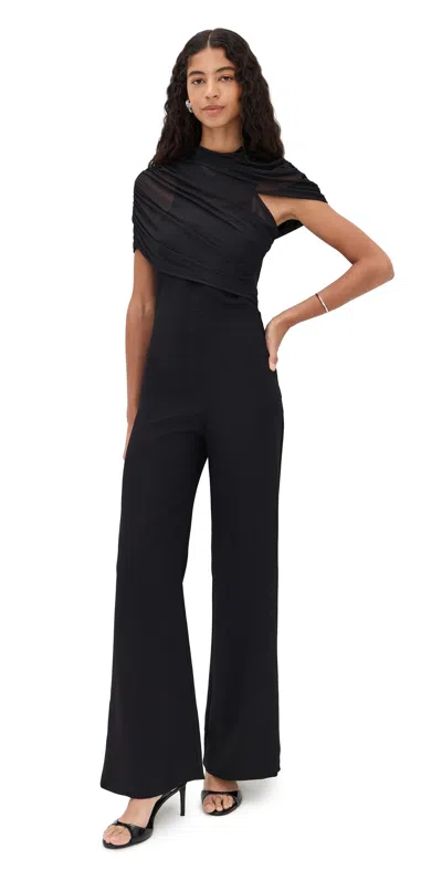 Amanda Uprichard Evianna Jumpsuit In Brown