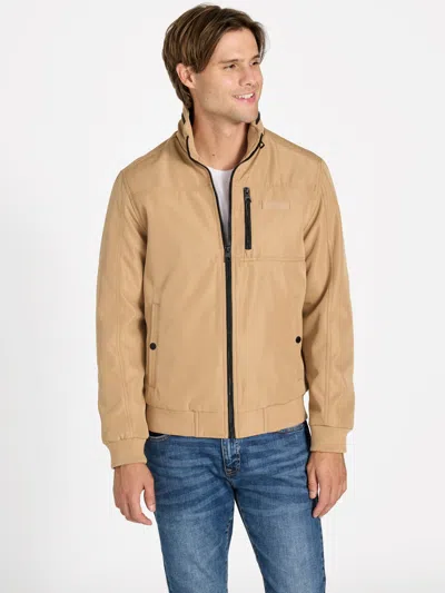 Guess Factory Eco Addie Padded Jacket In Brown