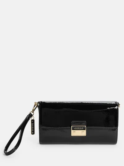 Guess Factory Elise Clutch In Black